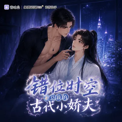 《错位时空：总裁的古代小娇夫》广播剧封面