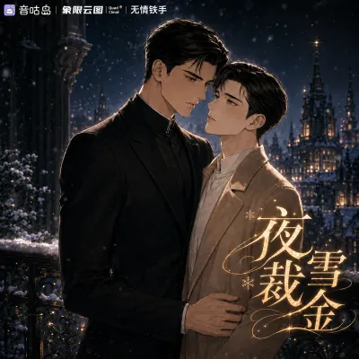 《夜雪裁金》广播剧封面