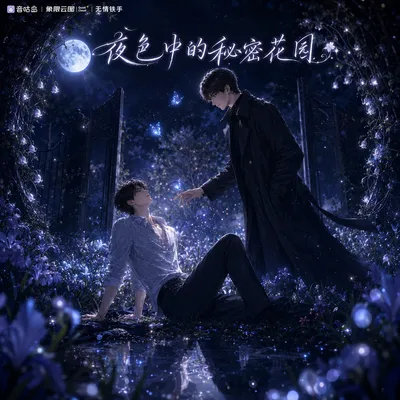 《夜色中的秘密花园》广播剧封面
