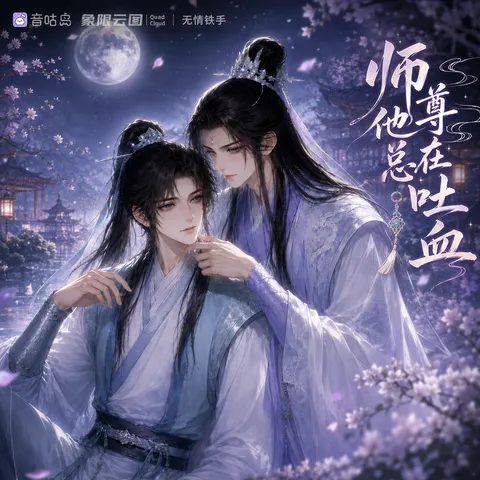 《师尊他总在吐血》广播剧封面