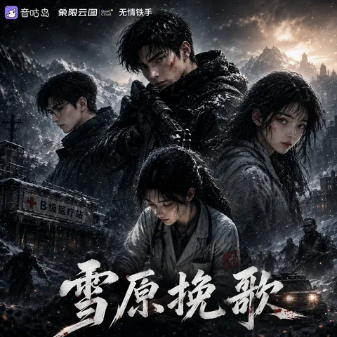 《雪原挽歌》广播剧封面