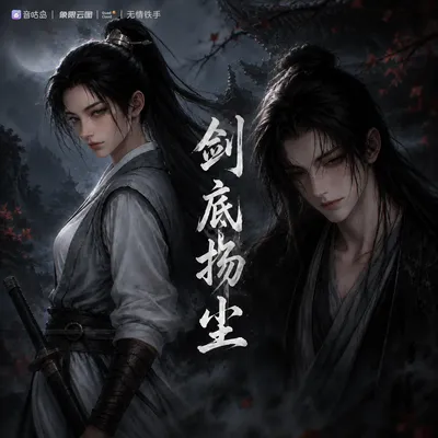《剑底扬尘》广播剧封面