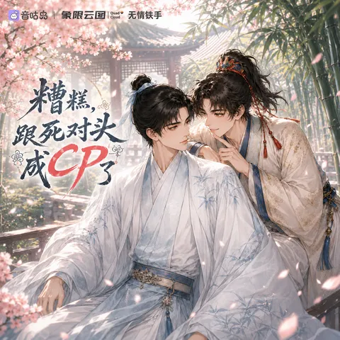 《糟糕,跟死对头成CP了》广播剧封面